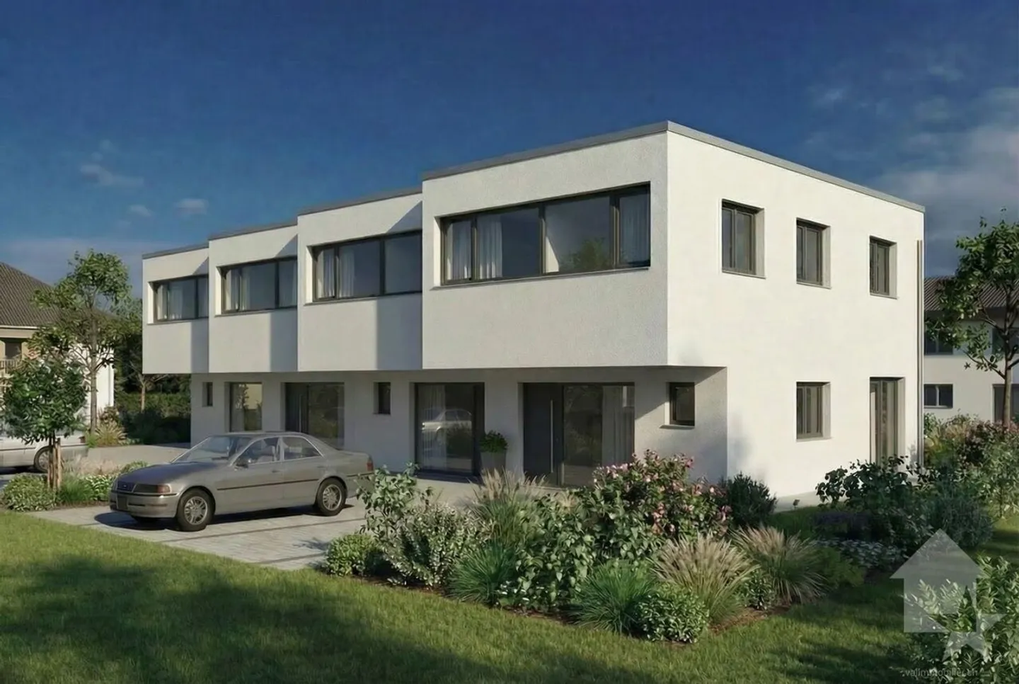 Conthey - Sale of 4 spacious terraced houses with 5.5 rooms and two parking spaces - Photo 1 of 4