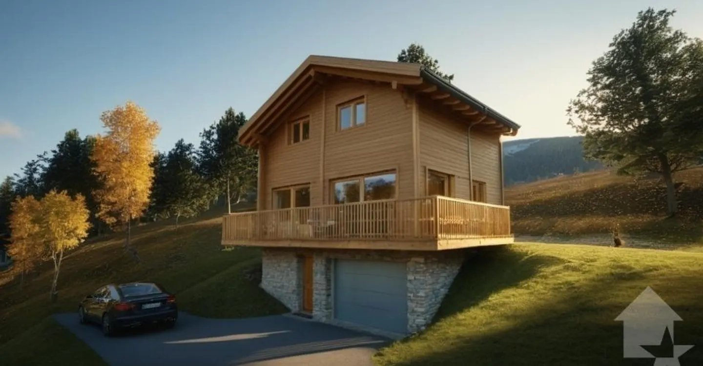 Chalet mit individuellen Gestaltungsmöglichkeiten - Foto 1 von 11