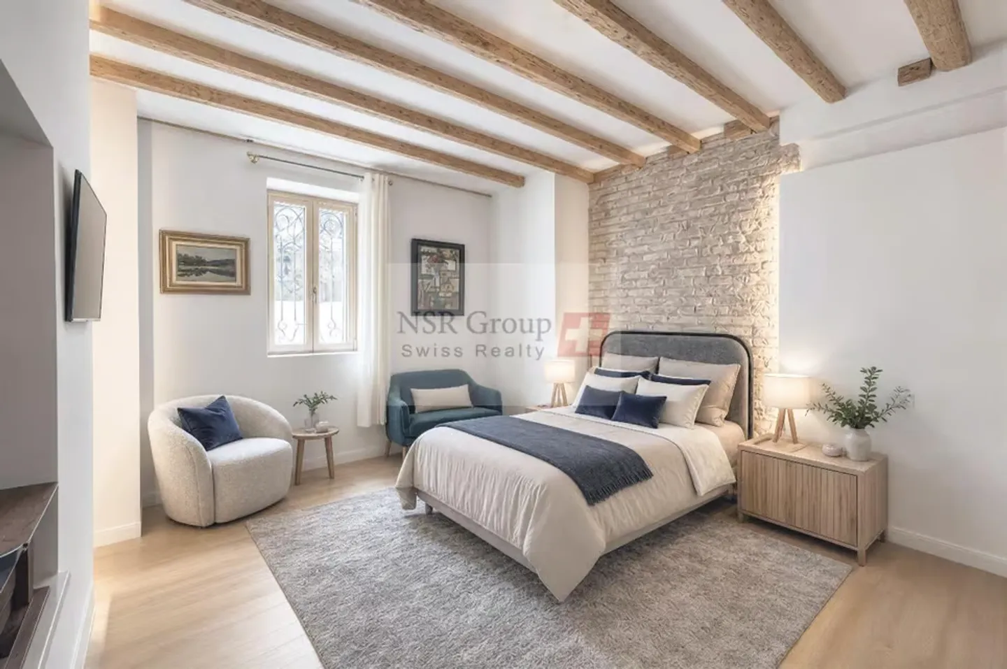 Belle maison de maître à louer ? 10 pièces au coeur de Presinge - Foto 7 von 13