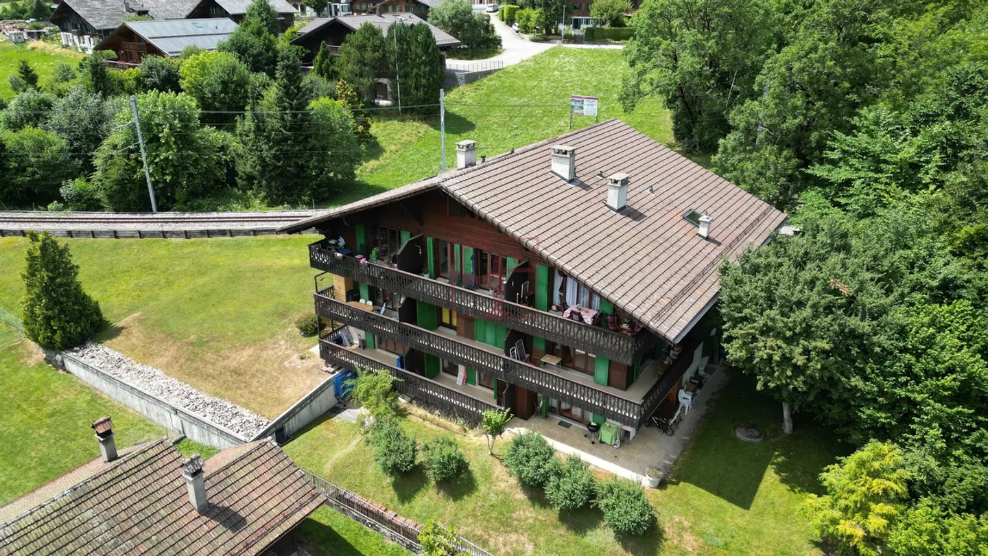 Château-d'Oex - Appartamento in una piccola PPE vicino al villaggio - Foto 9 di 11