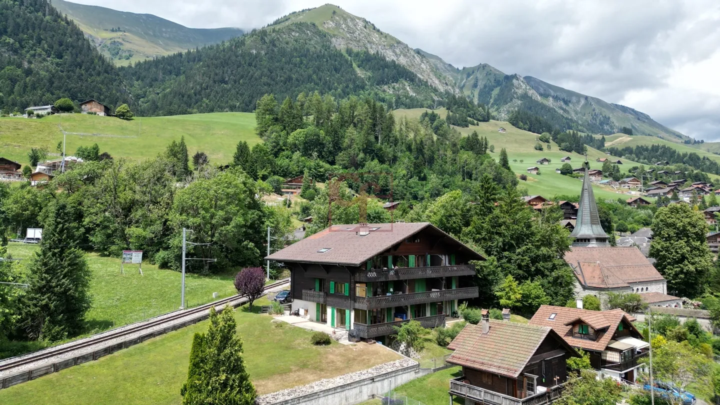 Château-d'Oex - Appartamento in una piccola PPE vicino al villaggio - Foto 11 di 11