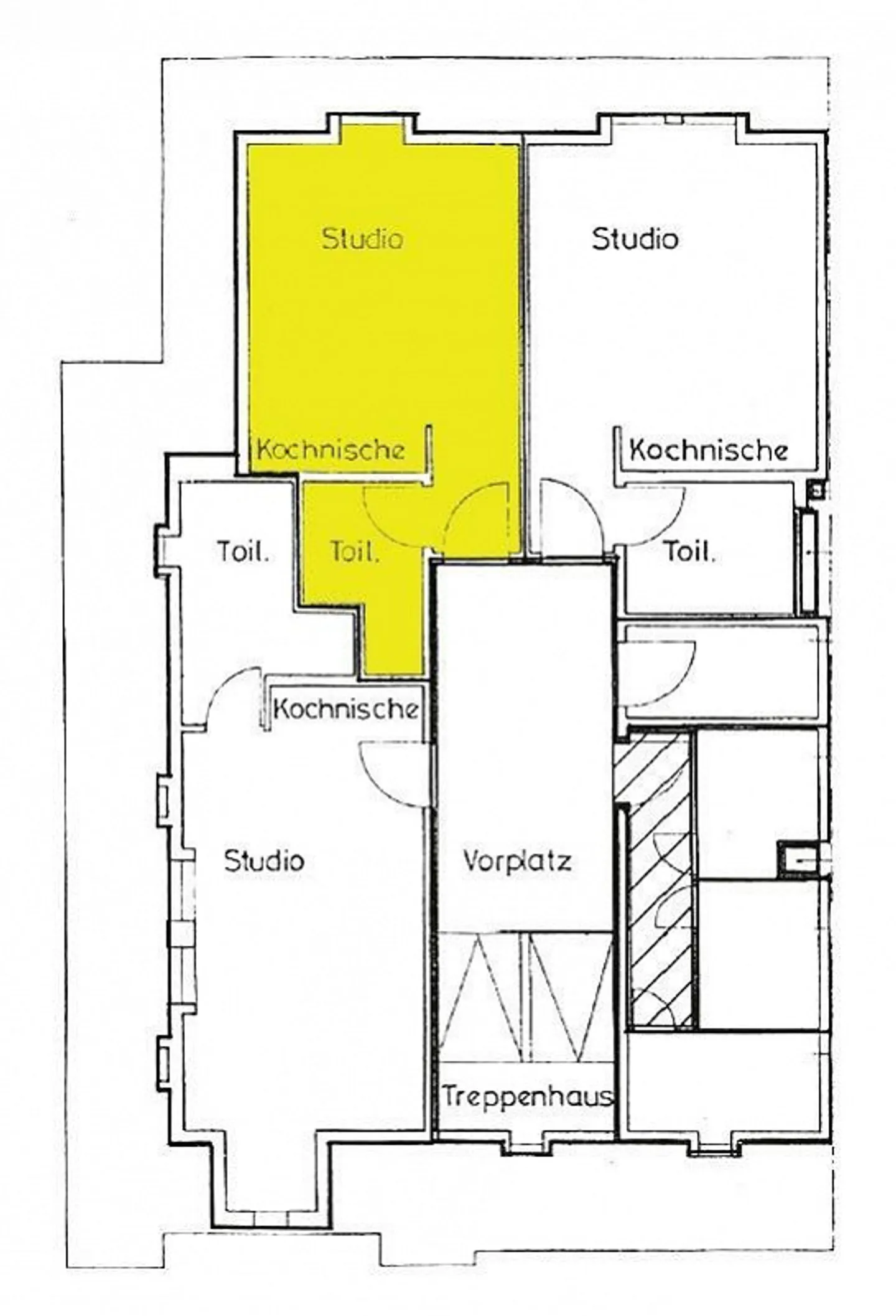 Appartamento studio situato in posizione centrale e tranquilla - Foto 5 di 5
