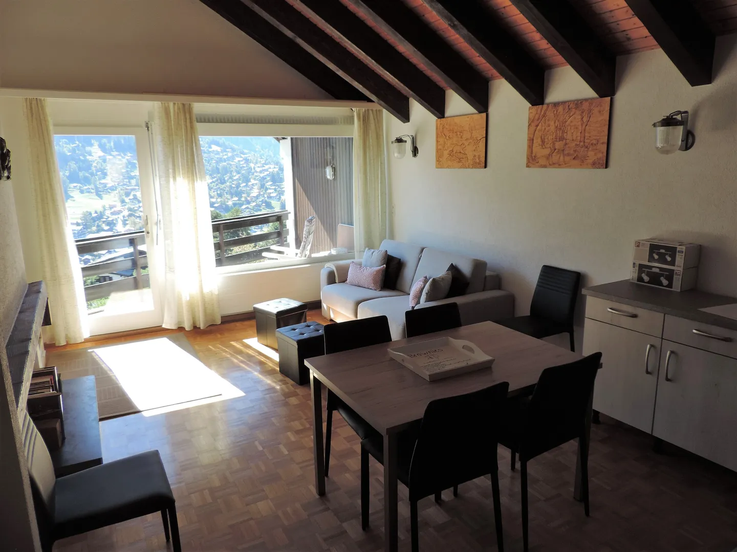Südseitige Wohnung, 2 Zimmer am Mont de Vercorin - ab 01.11.26 - Foto 3 von 9