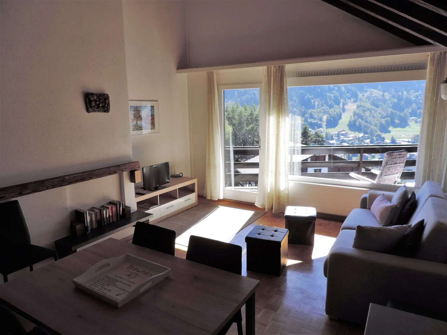 Südseitige Wohnung, 2 Zimmer am Mont de Vercorin - ab 01.11.26 - Foto 5 von 9
