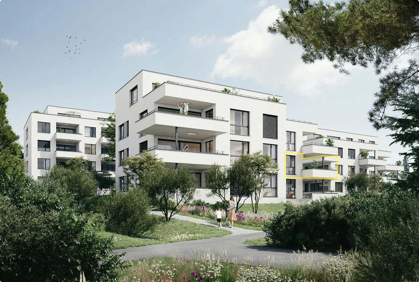 Appartement 4.5 pièces (1er étage) - Photo 6 sur 7