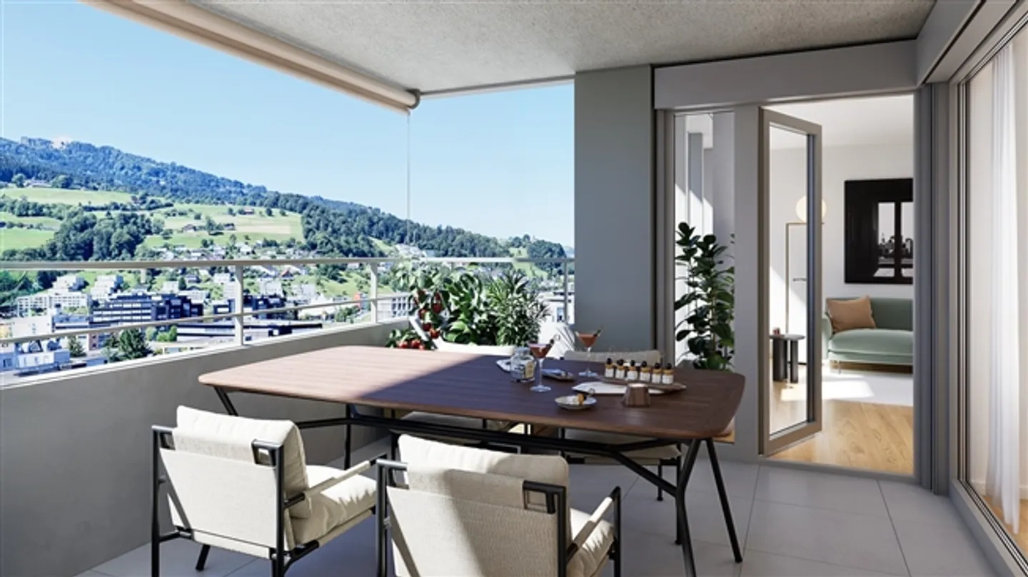 Appartement Attique Neuf dans le PilatHuus - Photo 4 sur 9