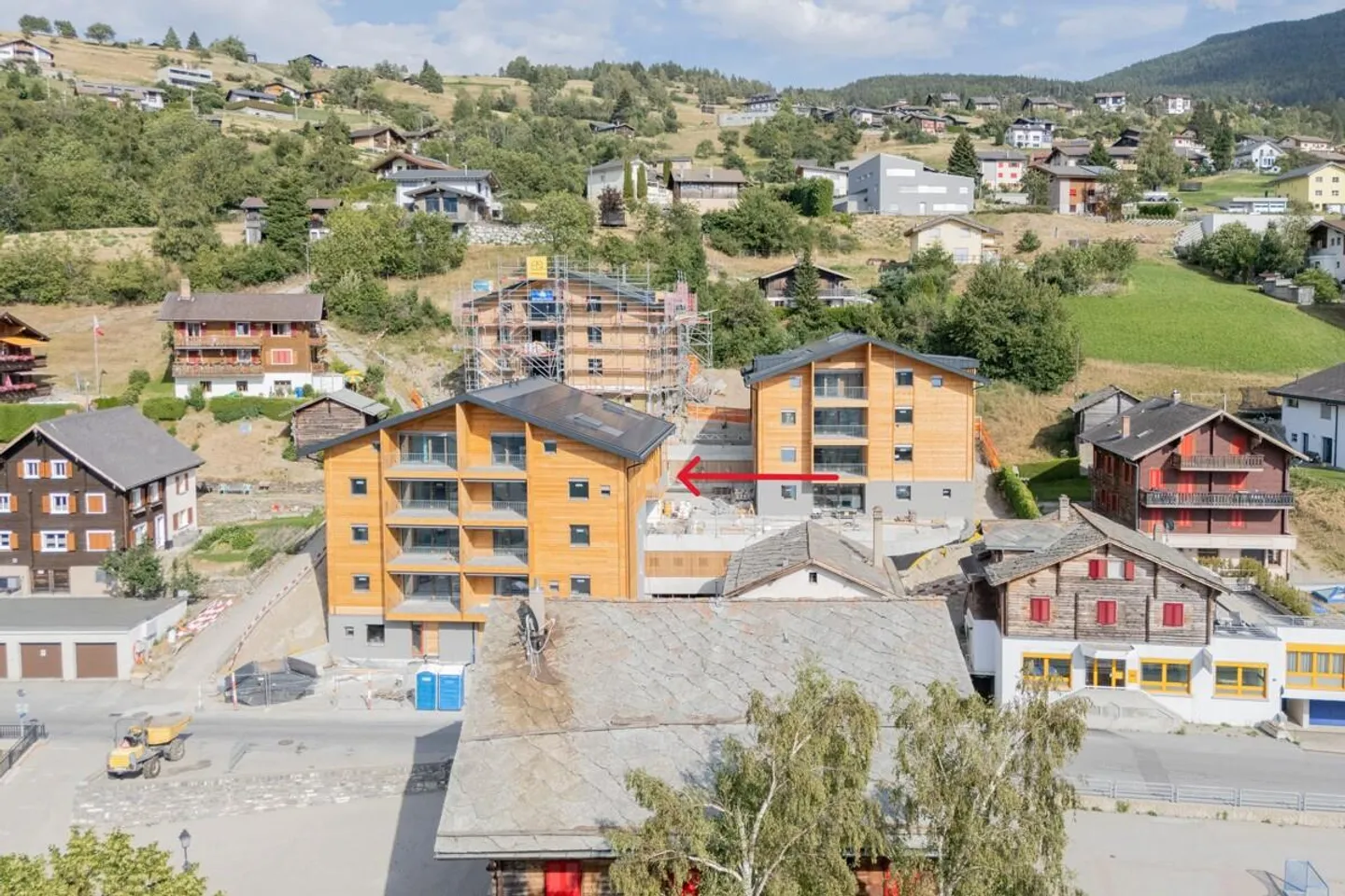 3.5-Zimmerwohnung zur Miete (Erstbezug): Neubau Hasol in Bürchen - Photo 1 of 11