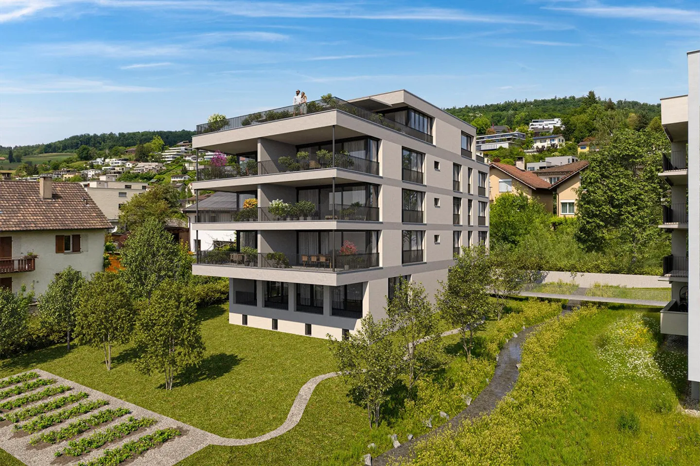 Exclusive Living Space in a Central Location - 'Kirchweg' Nussbaumen - Photo 1 of 5