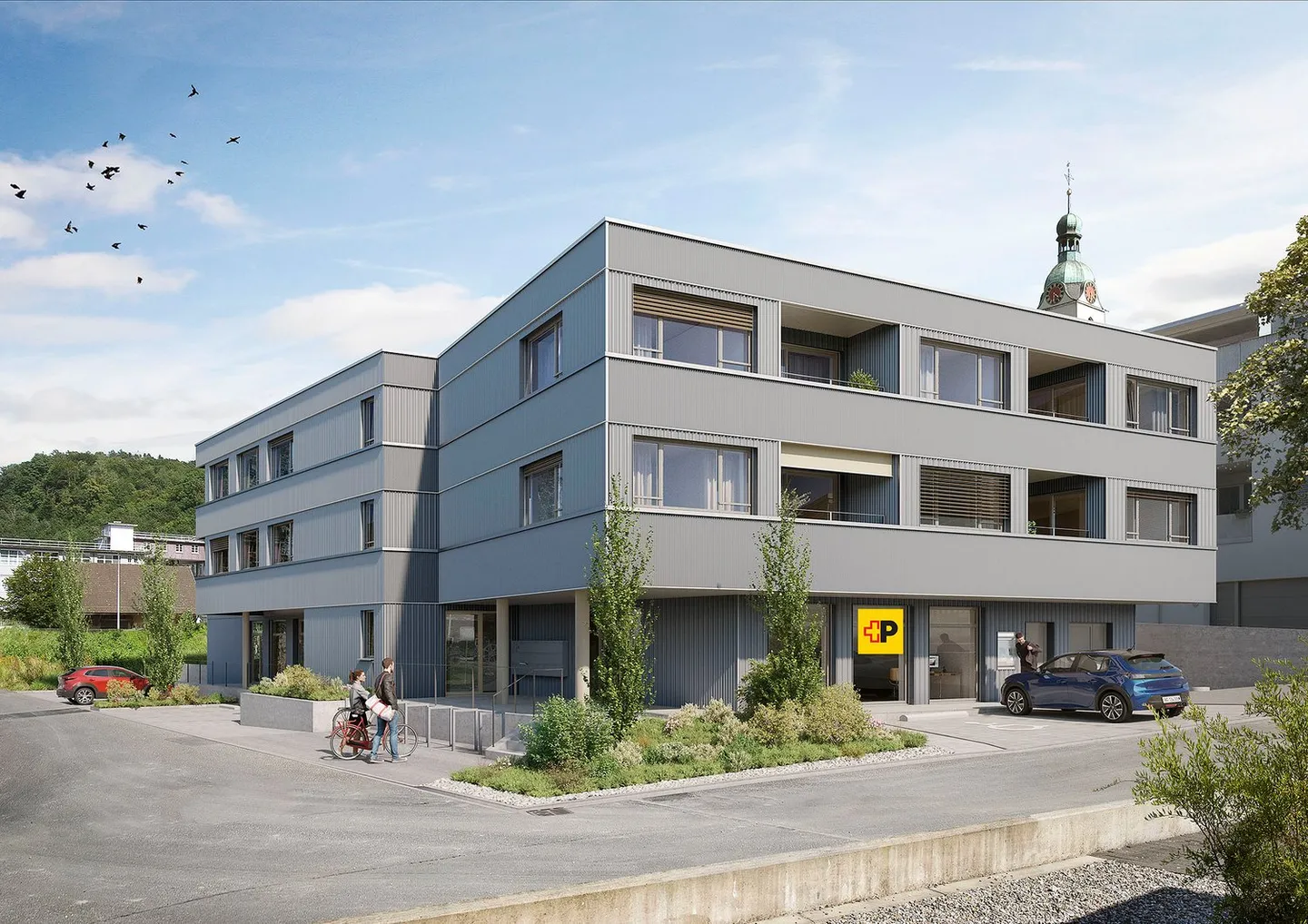 Votre nouvel espace de bureau/commercial idéalement situé au centre de Schönenwerd - Photo 1 sur 2