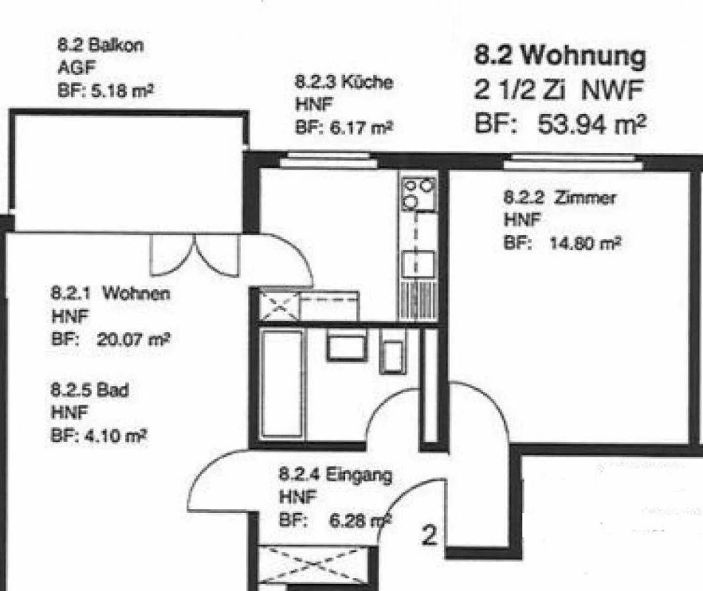 Charmante Wohnung in Uzwil - Foto 7 von 7