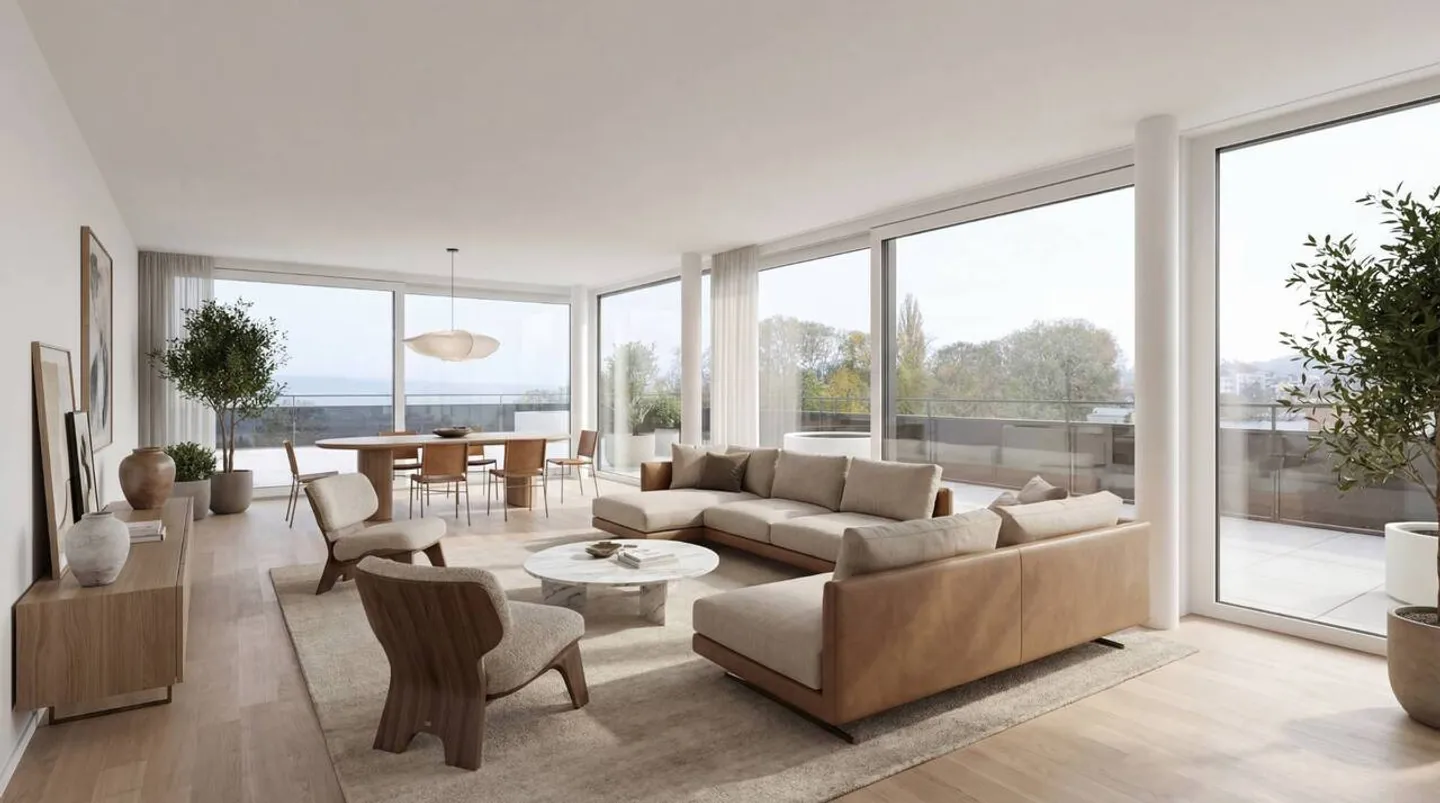 Splendido attico di 5,5 stanze con terrazza di 249m2 - Foto 8 di 11