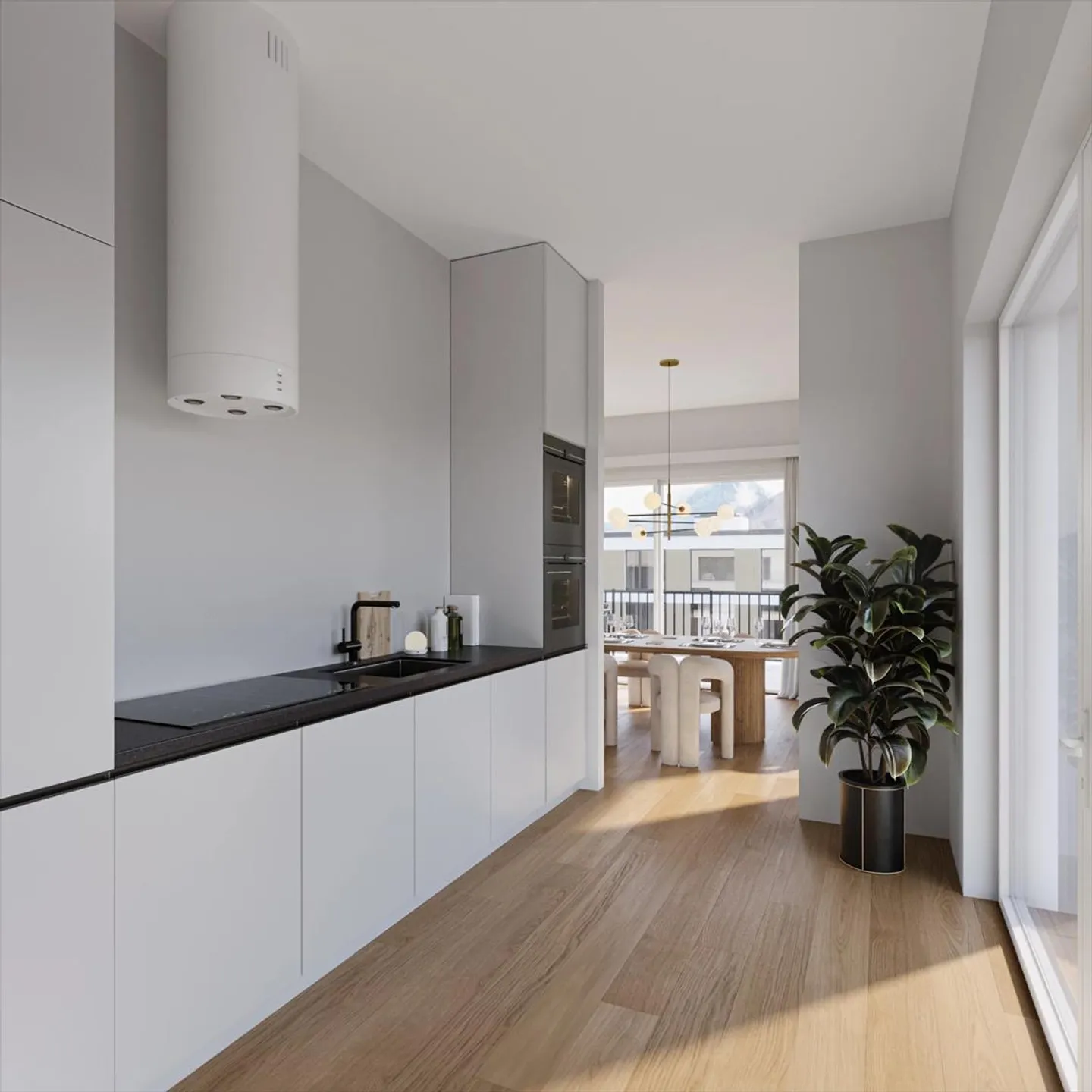 Appartamento luminoso 3,5 locali a Monthey - Foto 10 di 12