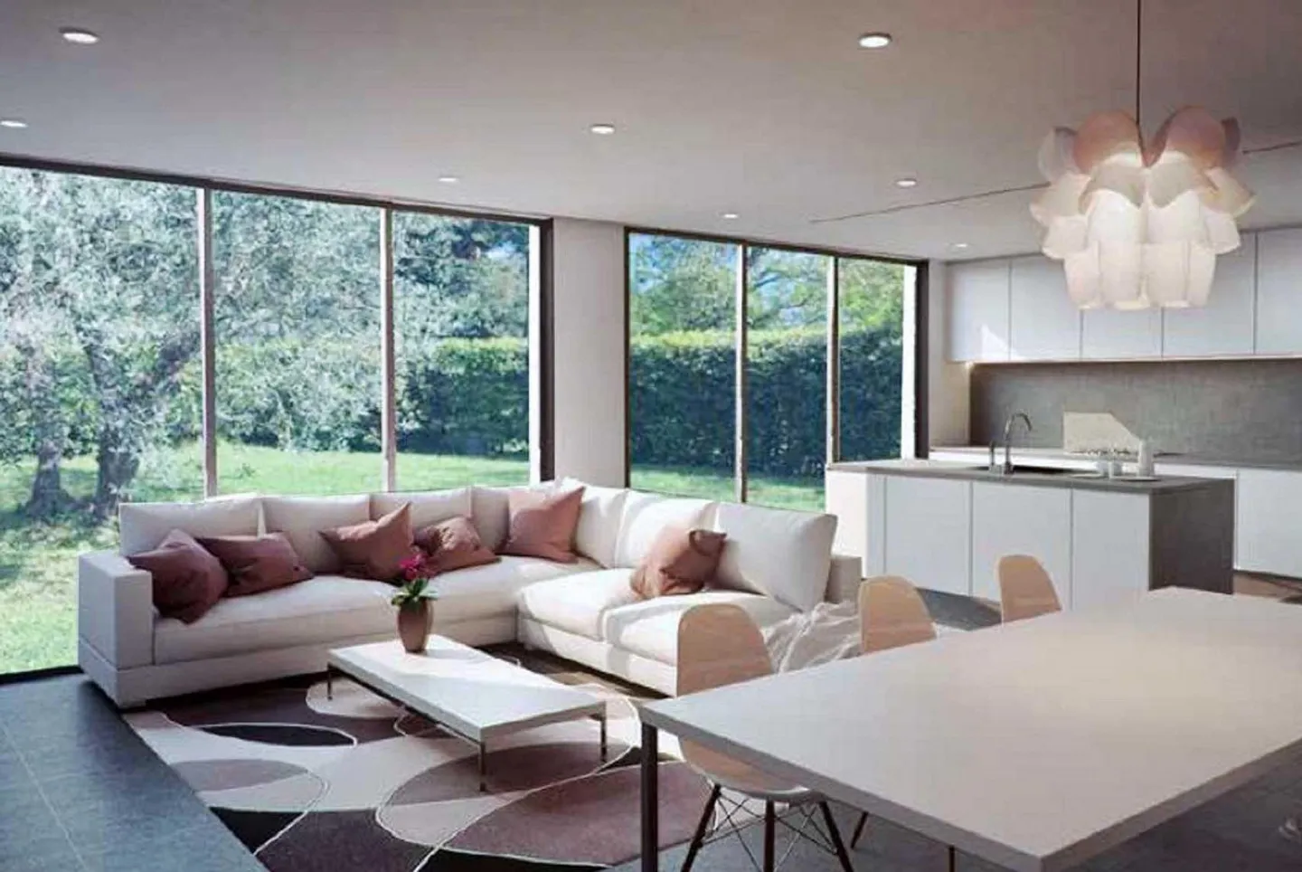 NUOVO E MODERNO APPARTAMENTO DI 3,5 LOCALI CON GIARDINO PRIVATO A CASLANO - Foto 1 di 5