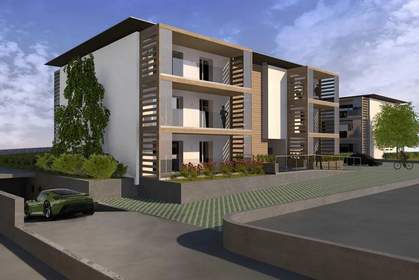 NUOVO E MODERNO APPARTAMENTO DI 3,5 LOCALI CON GIARDINO PRIVATO A CASLANO - Foto 2 di 5