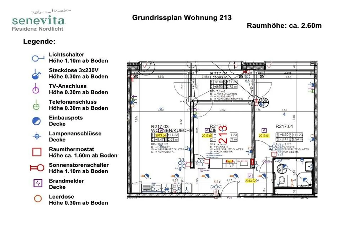 Appartamento per anziani con 3 camere - Residenza Senevita Nordlicht - Foto 12 di 13