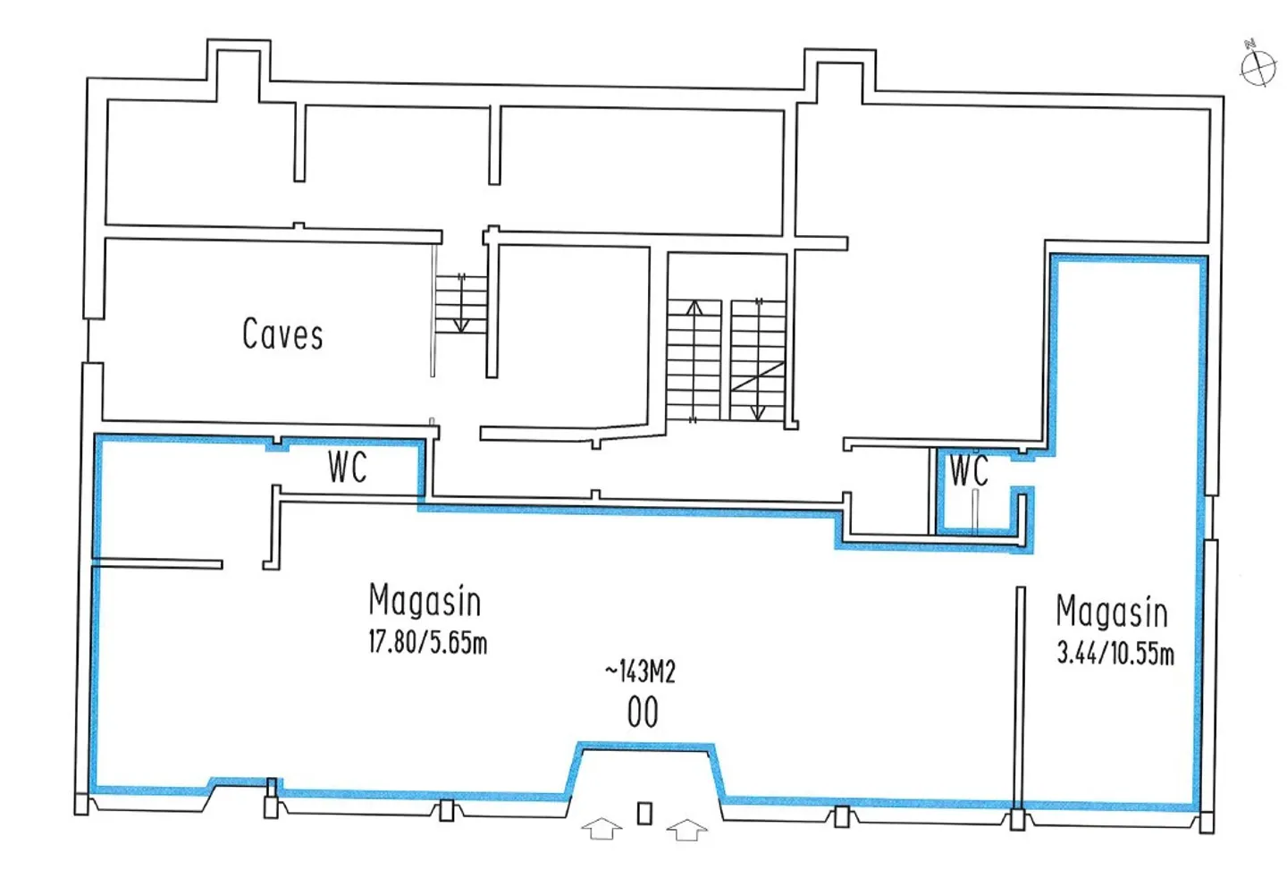Surface commerciale d'env. 143m2 avec parking - Rte de Vevey 29, 1009 Pully - Photo 7 sur 8