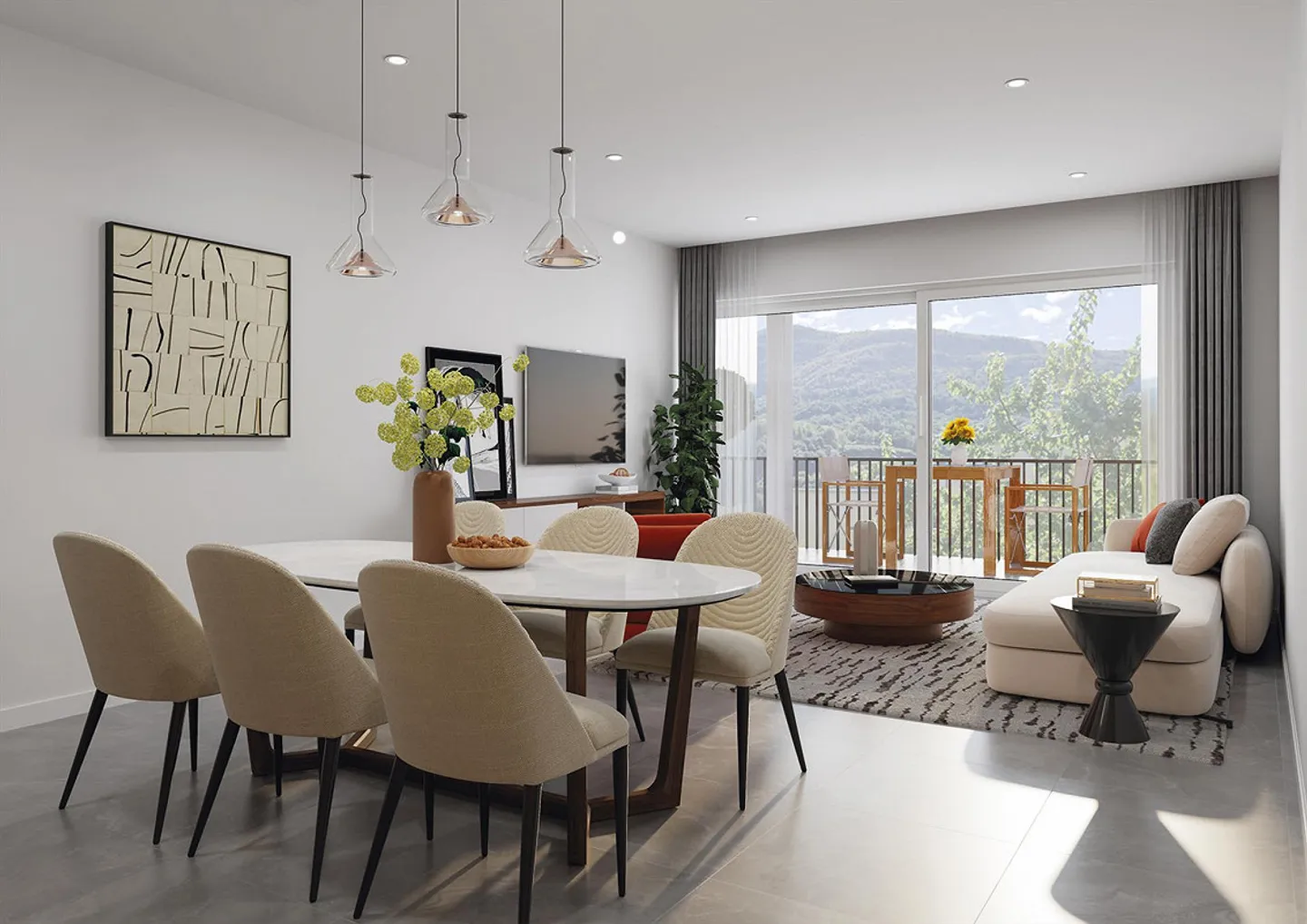 New 4.5-room apartment with garden in Cadenazzo - Photo 7 of 11