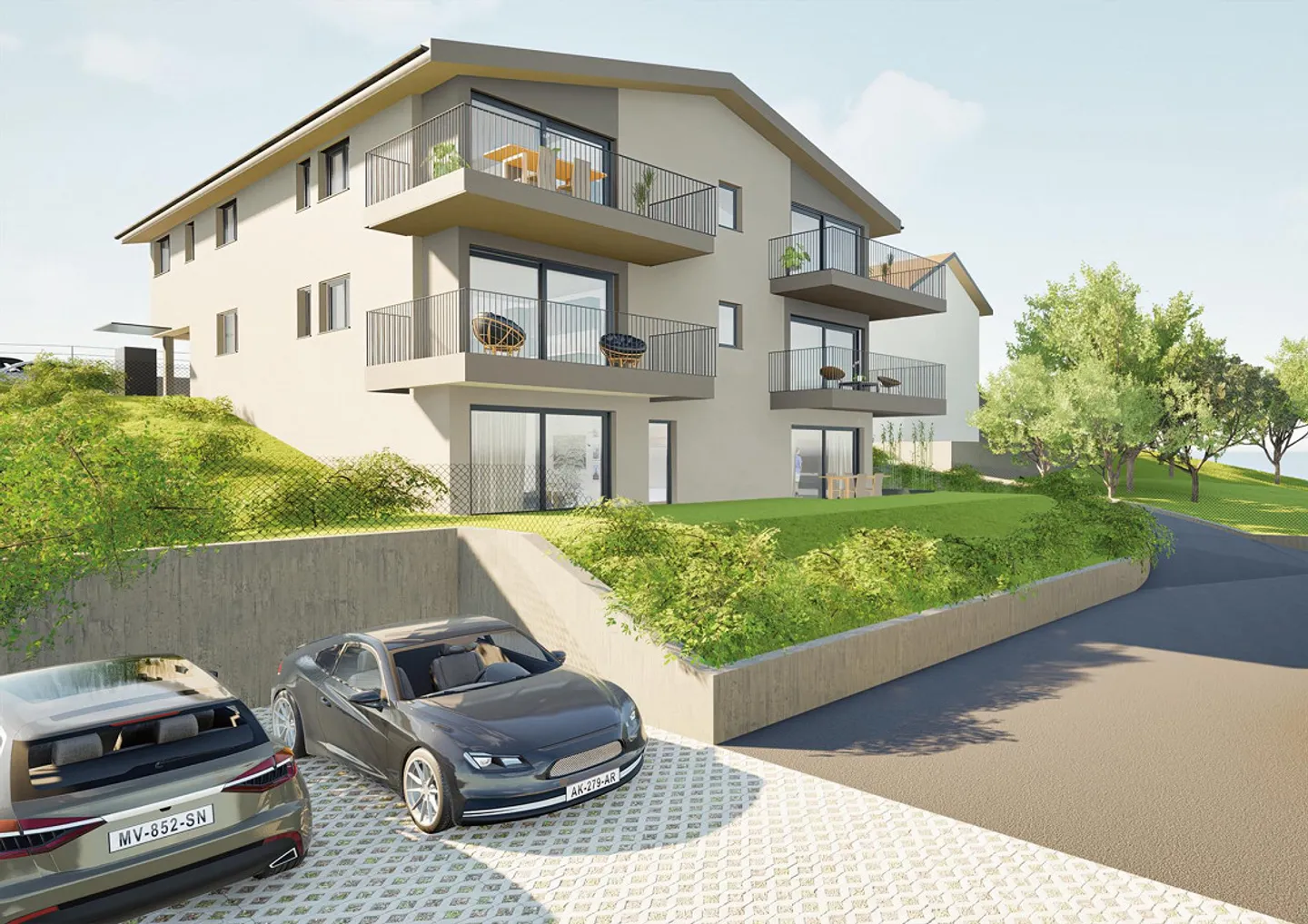 New 4.5-room apartment with garden in Cadenazzo - Photo 9 of 11