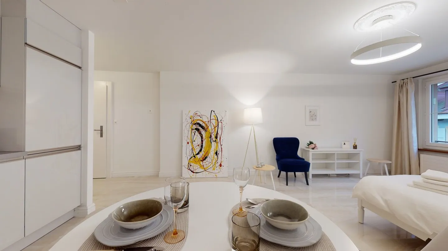 Studio moderne, meublé et luxueux à Boudry - Photo 10 sur 13