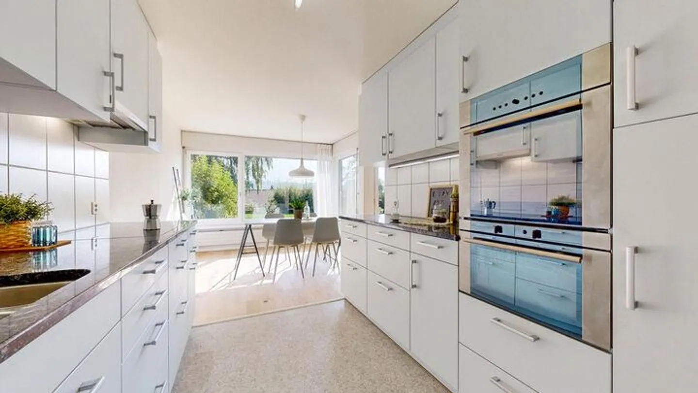 Freshly Renovated Garden Apartment in Lyss - Photo 1 of 6