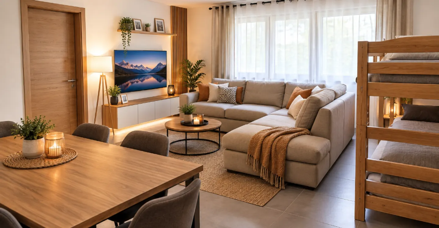 Ovronnaz, superb 2.5 room furnished chalet style - Photo 1 of 12