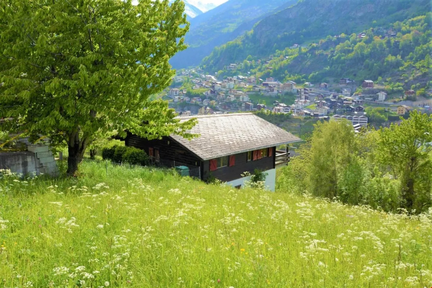 Renovation-Needed Chalet near Staldenried in Beautiful Surroundings - Photo 1 of 15