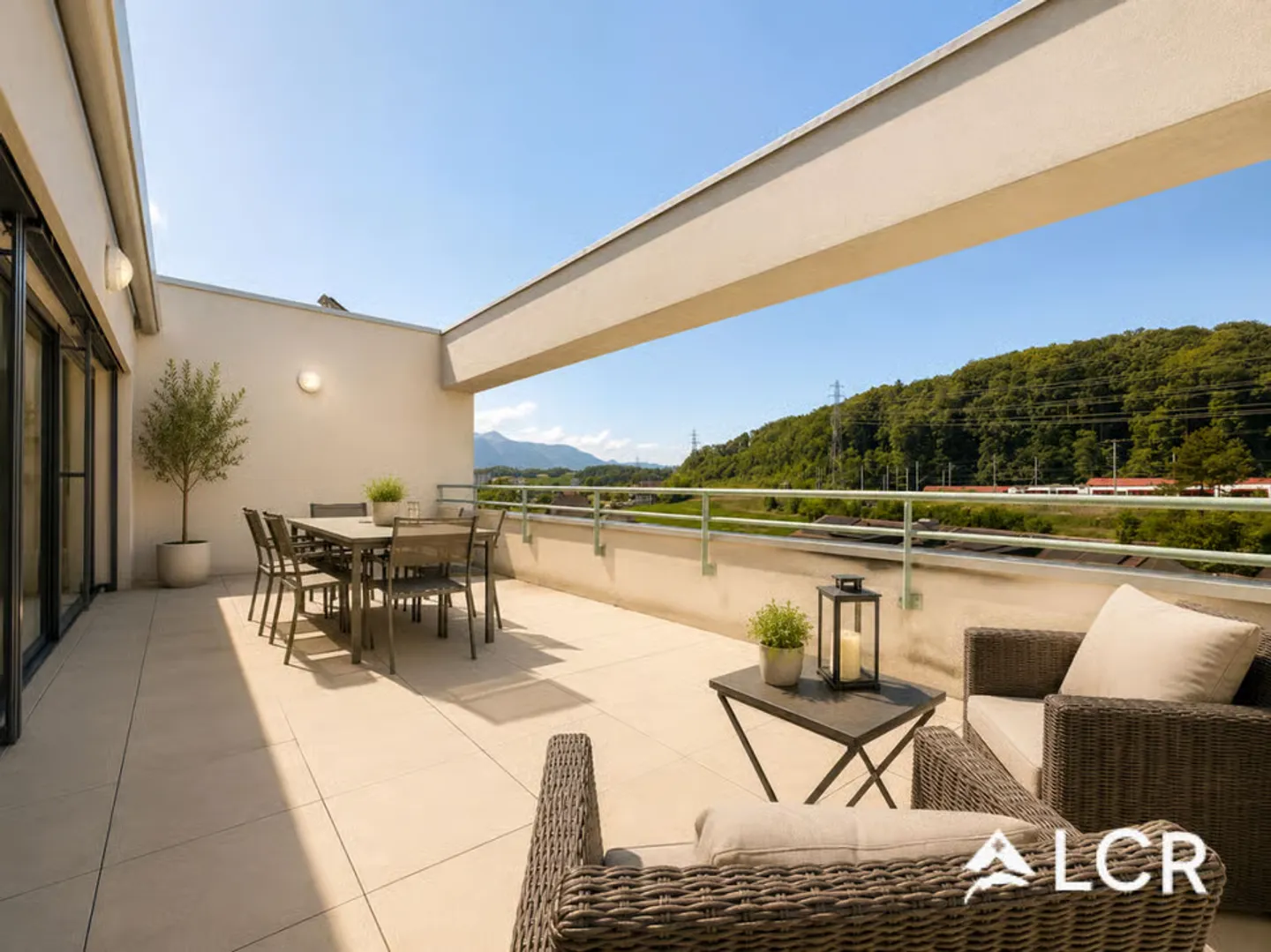 Wunderschöne 3,5-Zimmer-Penthouse mit 30 m² Terrasse - Puidoux - Foto 1 von 10