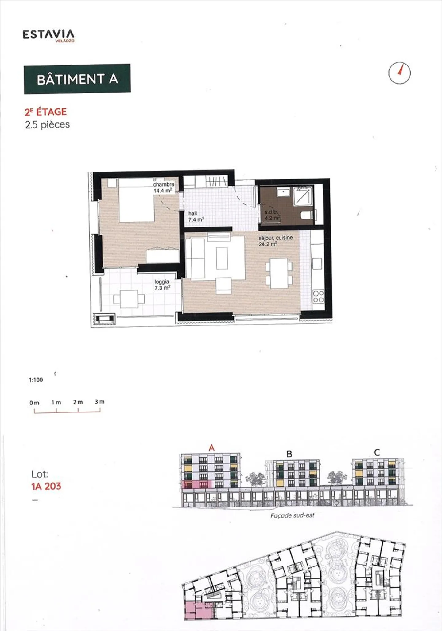 2.5-room apartment - Photo 7 of 7