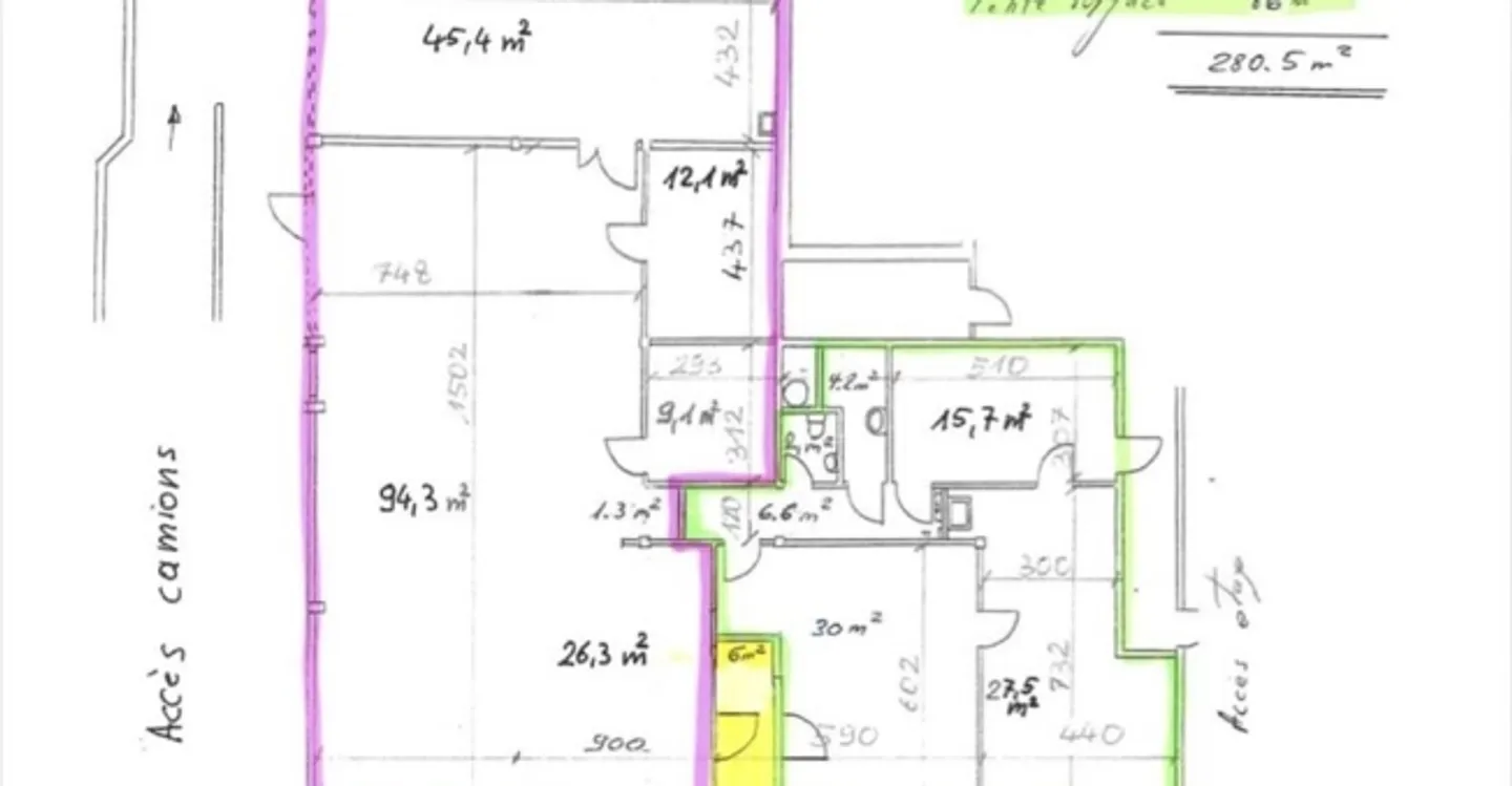 Mischgenutztes Gebäude mieten - Foto 4 von 4