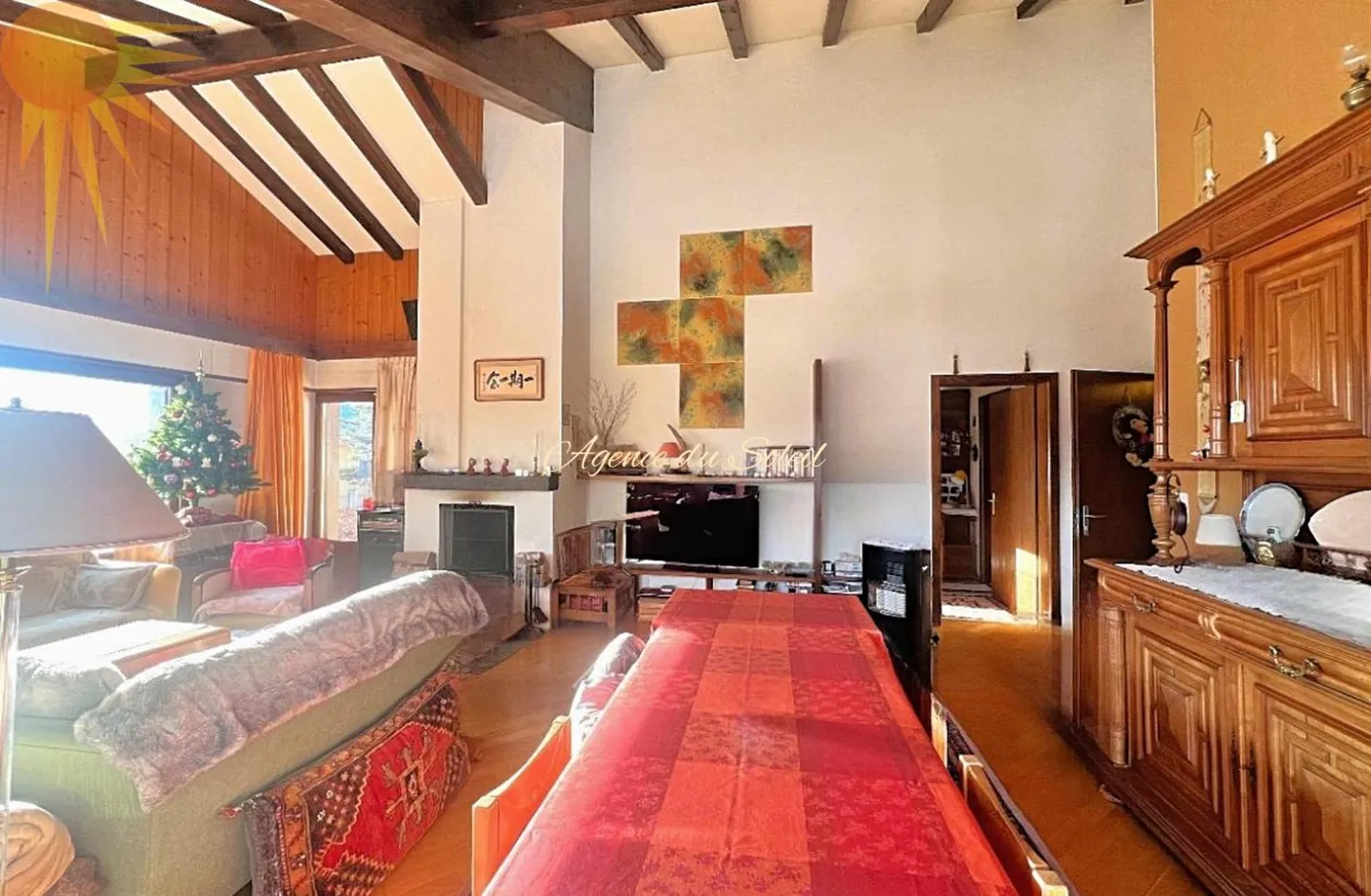 Splendida casa esposta a sud composta da 2 appartamenti separati a 5' in auto da Crans-Montana (Mollens)! - Foto 9 di 13
