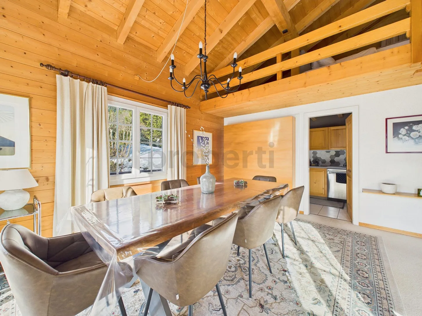 Chalet 4,5 camere con galleria - Crans-Montana - Foto 2 di 13