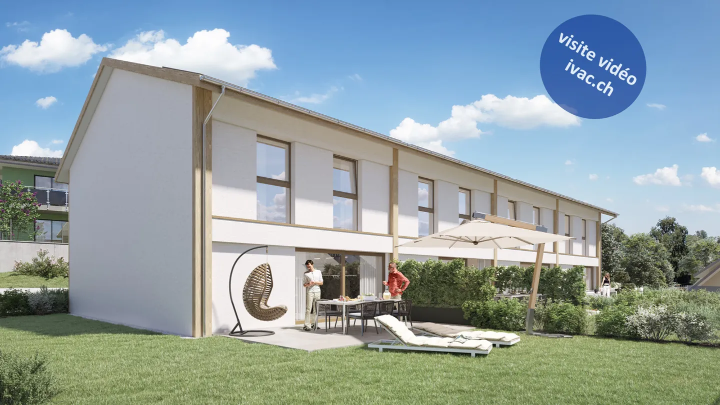 New 4.5 room family villas in Villars-le-Grand / VD (Villas A) - Photo 1 of 9