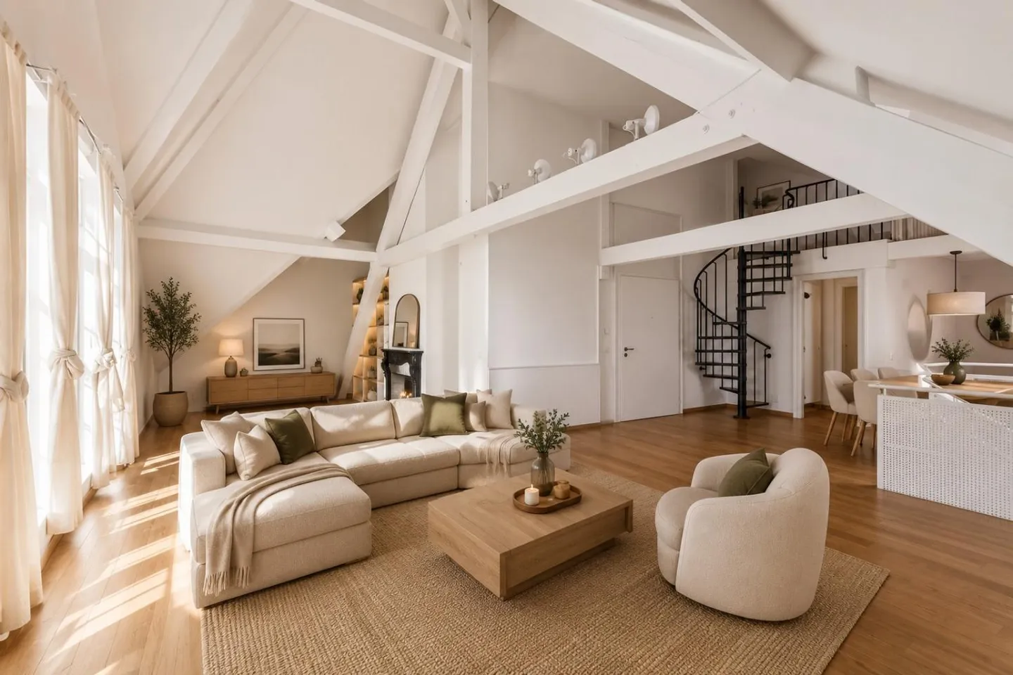Wunderschöne 6-Zimmer-Duplex im Herzen von Aubonne - Foto 2 von 13