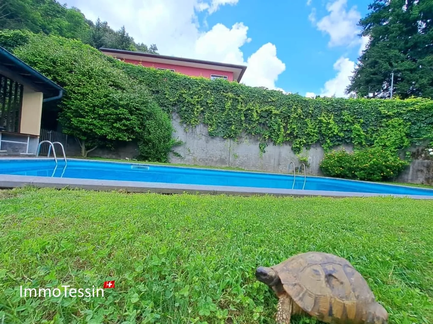 DEUXIÈME MAISON - Détente avec piscine et vue sur le San Salvatore - Photo 4 sur 13