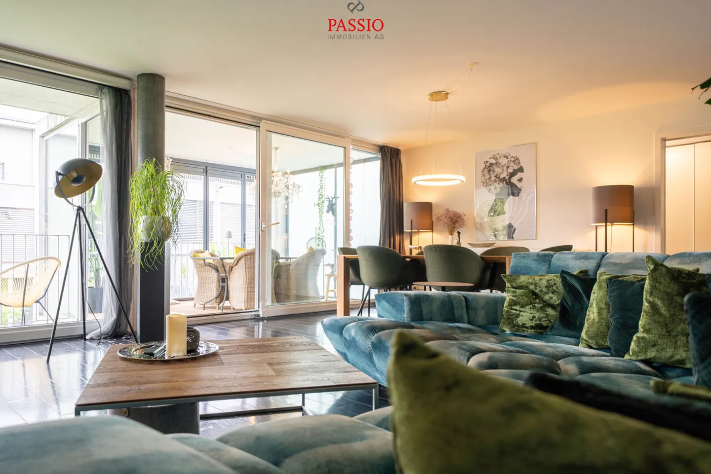Appartement 5.5-(6.5) pièces avec jardin d'hiver et salle de loisirs supplémentaire - Photo 8 sur 28
