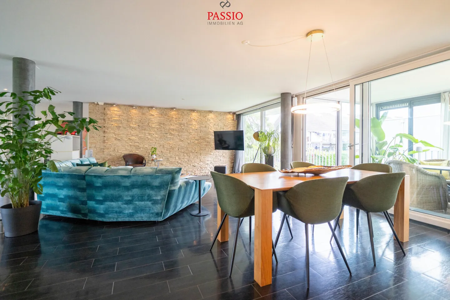 Appartement 5.5-(6.5) pièces avec jardin d'hiver et salle de loisirs supplémentaire - Photo 7 sur 28