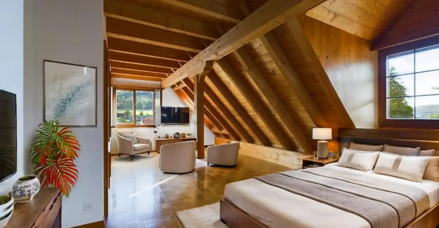 Erstklassige 4.5-Zimmer-Wohnung in Weiach mit wunderschöner Aussicht - Photo 4 sur 12