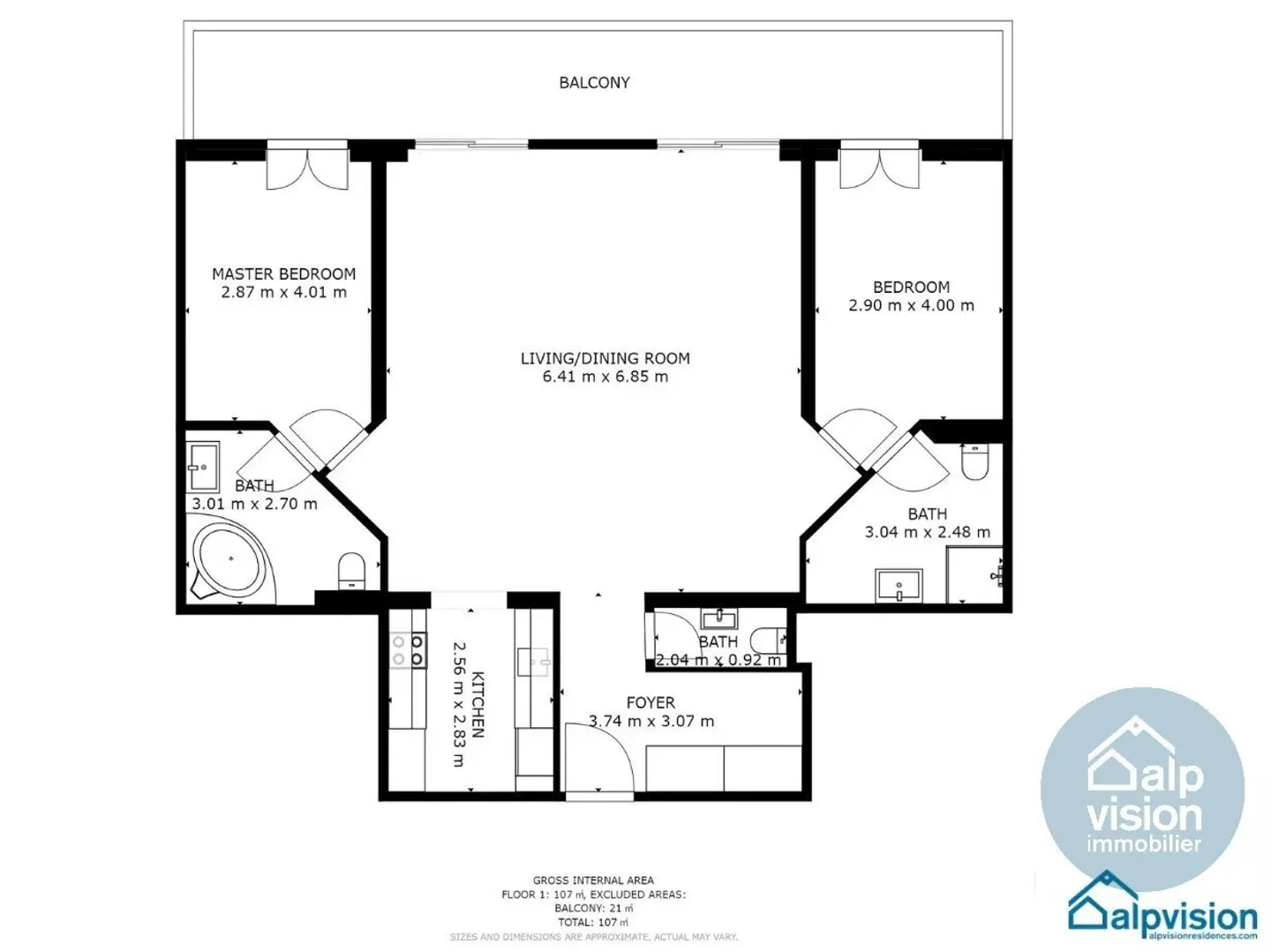 Appartement de Prestige Ski In/Out - Photo 12 sur 13