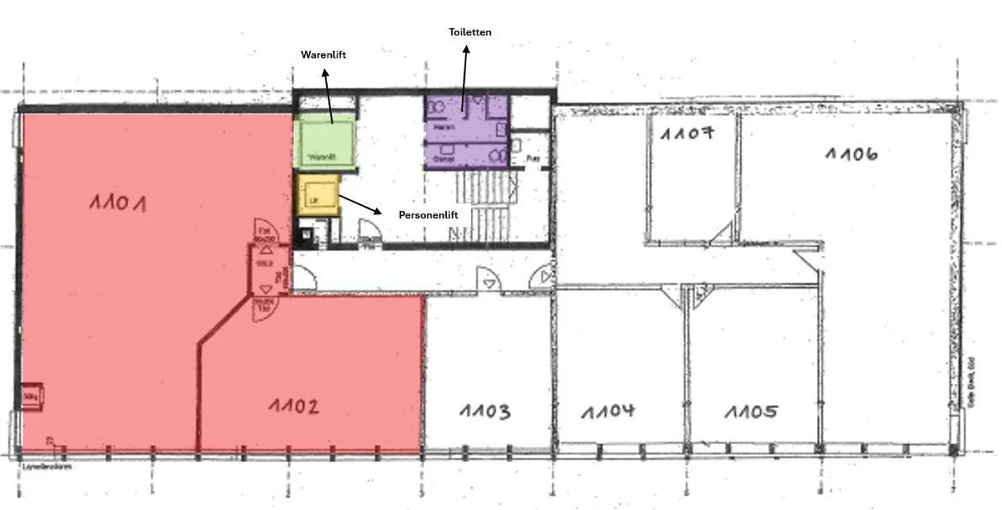Zentrale Gewerbefläche in Schlieren - Foto 2 von 13