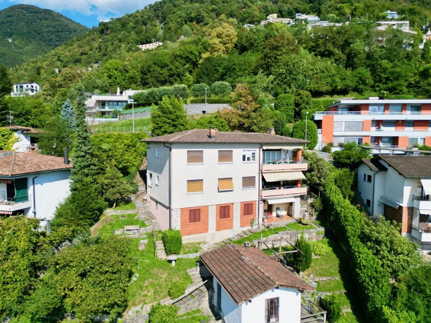 Propriété avec un Grand Potentiel Édificatoire sur le Monte Brè - Photo 3 sur 5