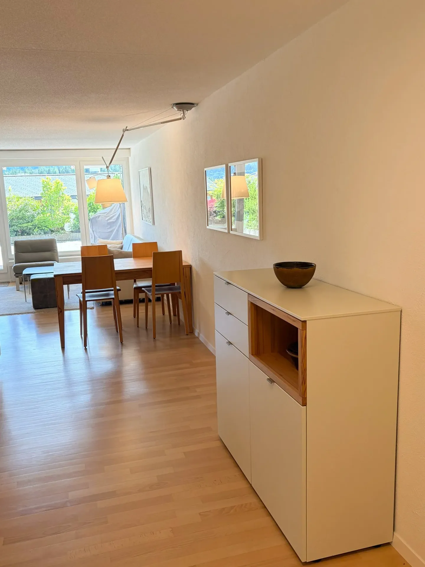 Incantevole appartamento con 2 camere da letto con terrazza e vista mozzafiato nel villaggio di Flims - Foto 6 di 18