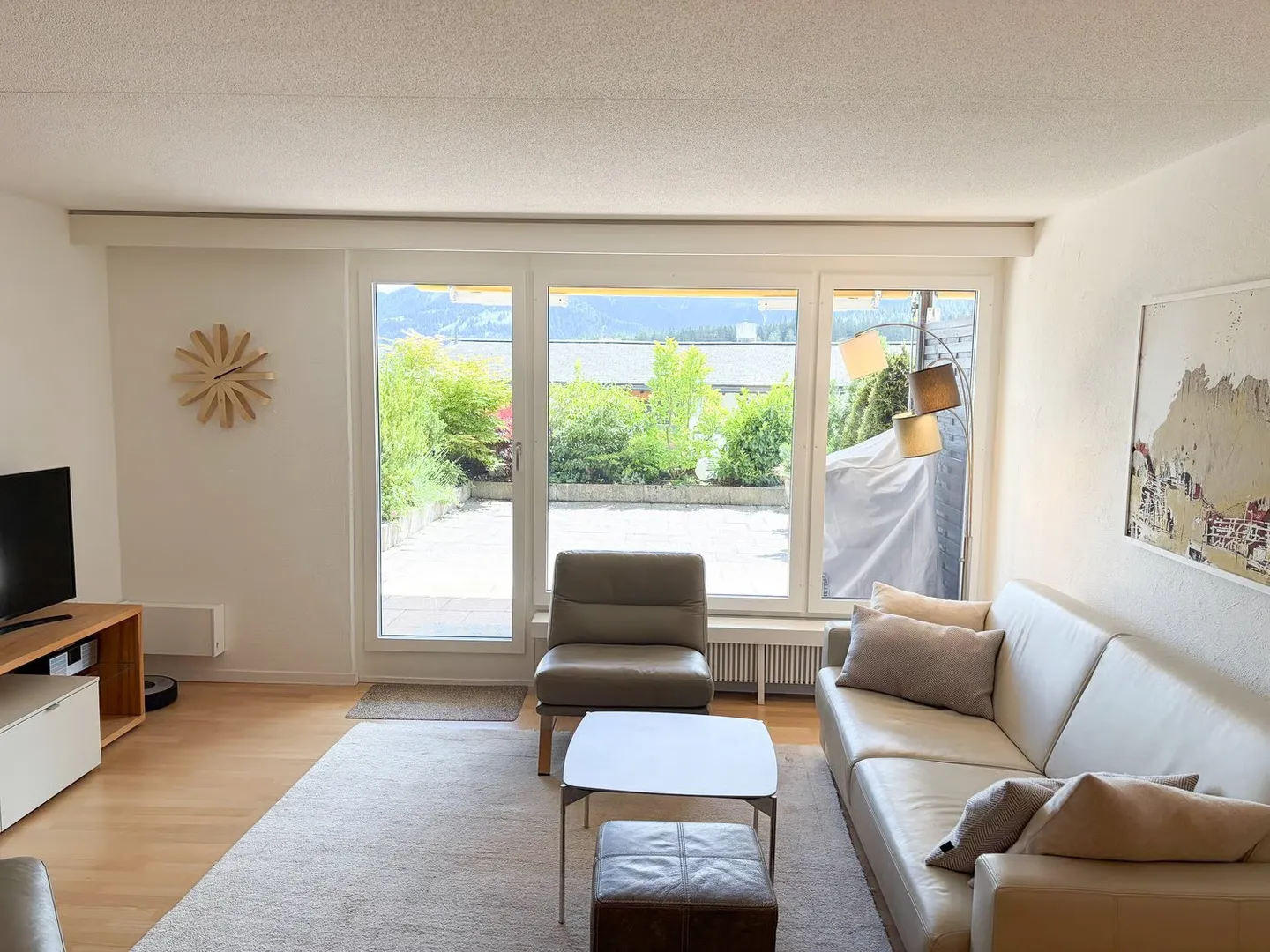 Incantevole appartamento con 2 camere da letto con terrazza e vista mozzafiato nel villaggio di Flims - Foto 11 di 18