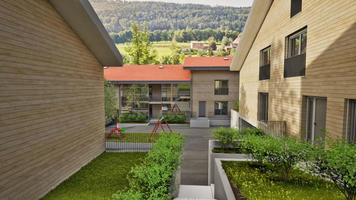 Sankt-Imier, appartamento 4,5 locali - Nuova costruzione - Foto 6 di 8