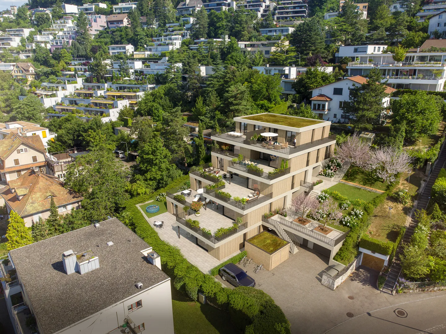 Ultimo appartamento di nuova costruzione: centrale con grande terrazza - Foto 2 di 8