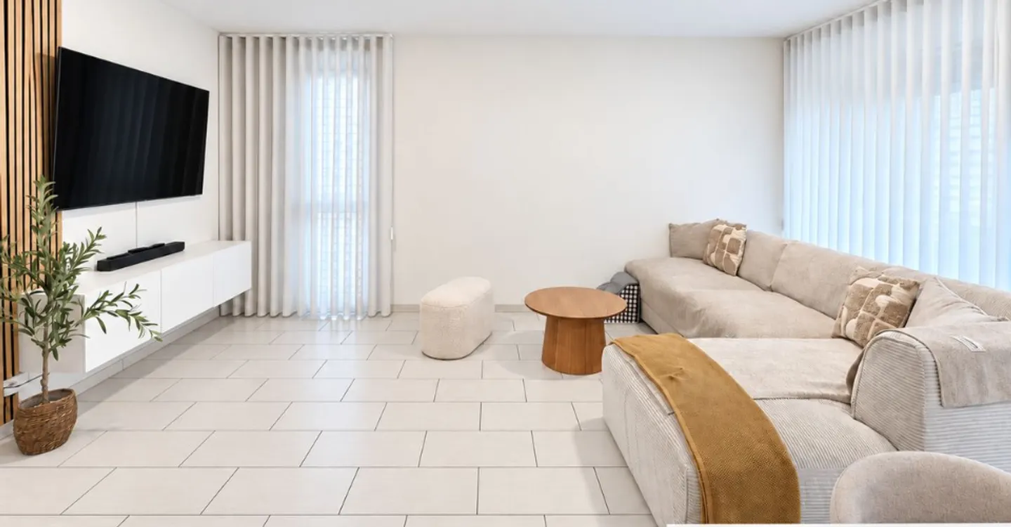 Geräumige Wohnung mit Terrasse - Foto 4 von 7