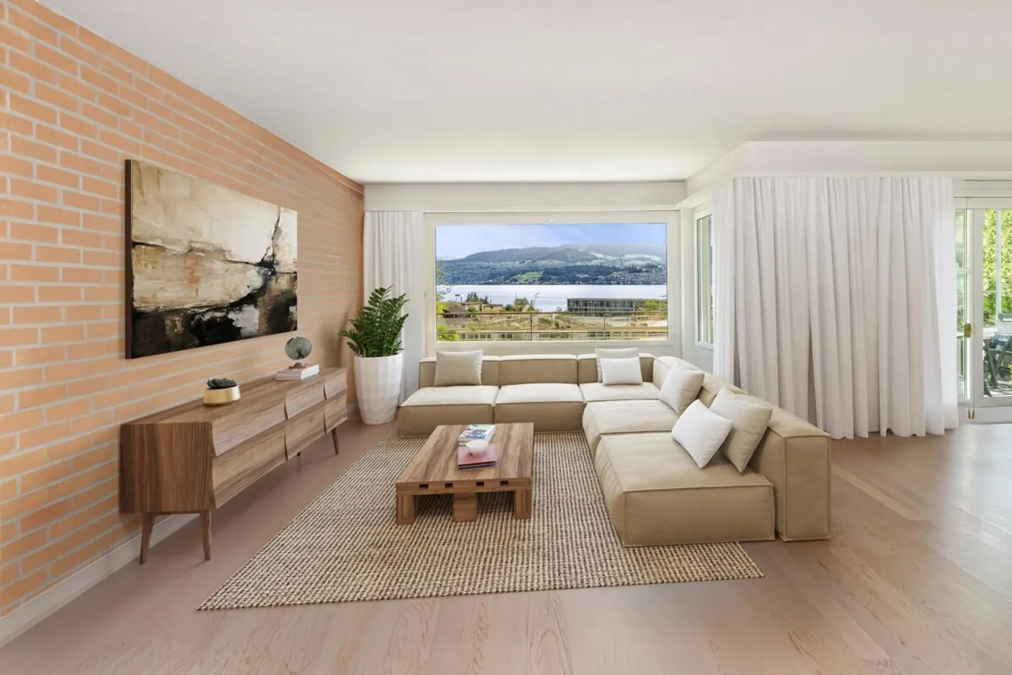 Männedorf : Appartement en copropriété avec vue sur le lac et potentiel d'aménagement - Photo 1 sur 5