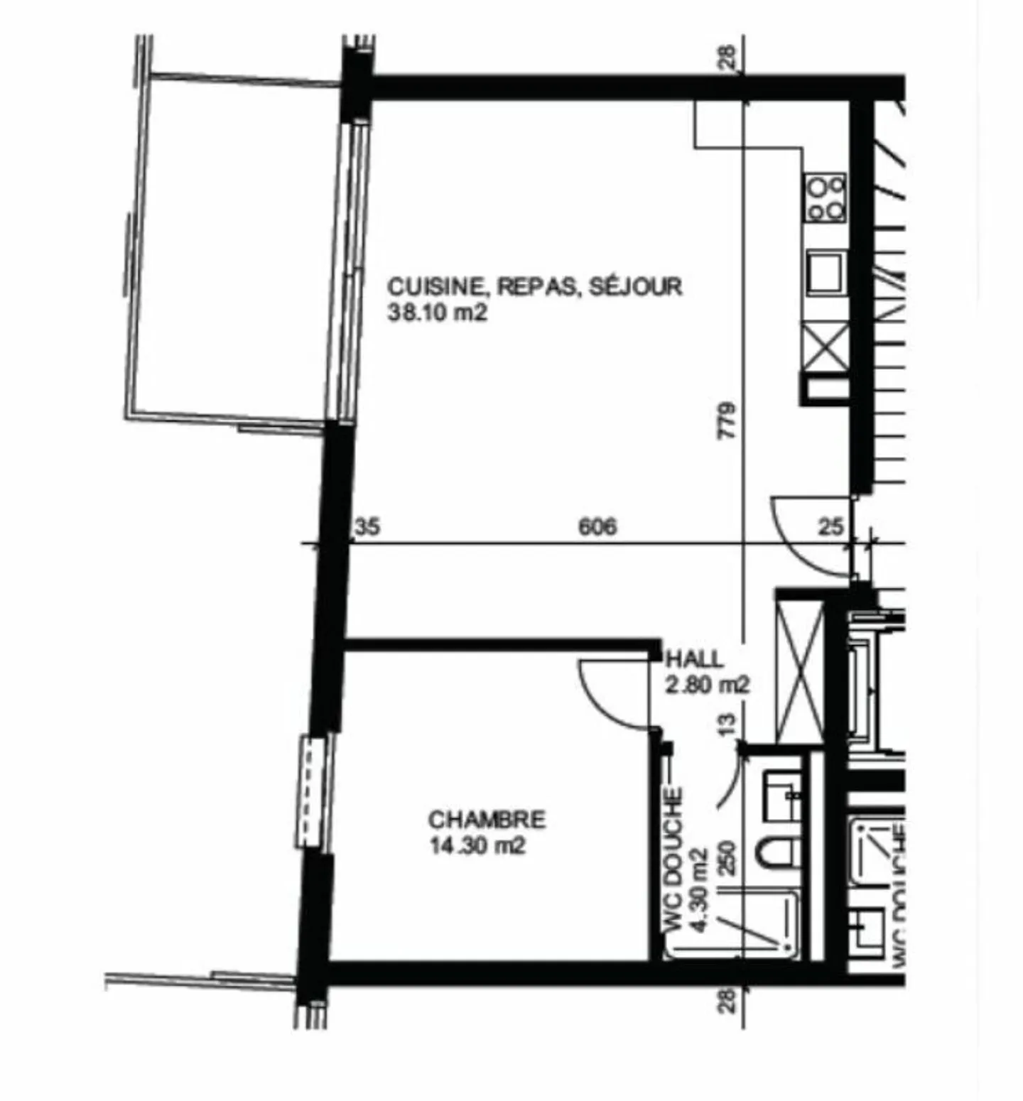 Magnifico appartamento di 2,5 stanze con balcone - Foto 6 di 6