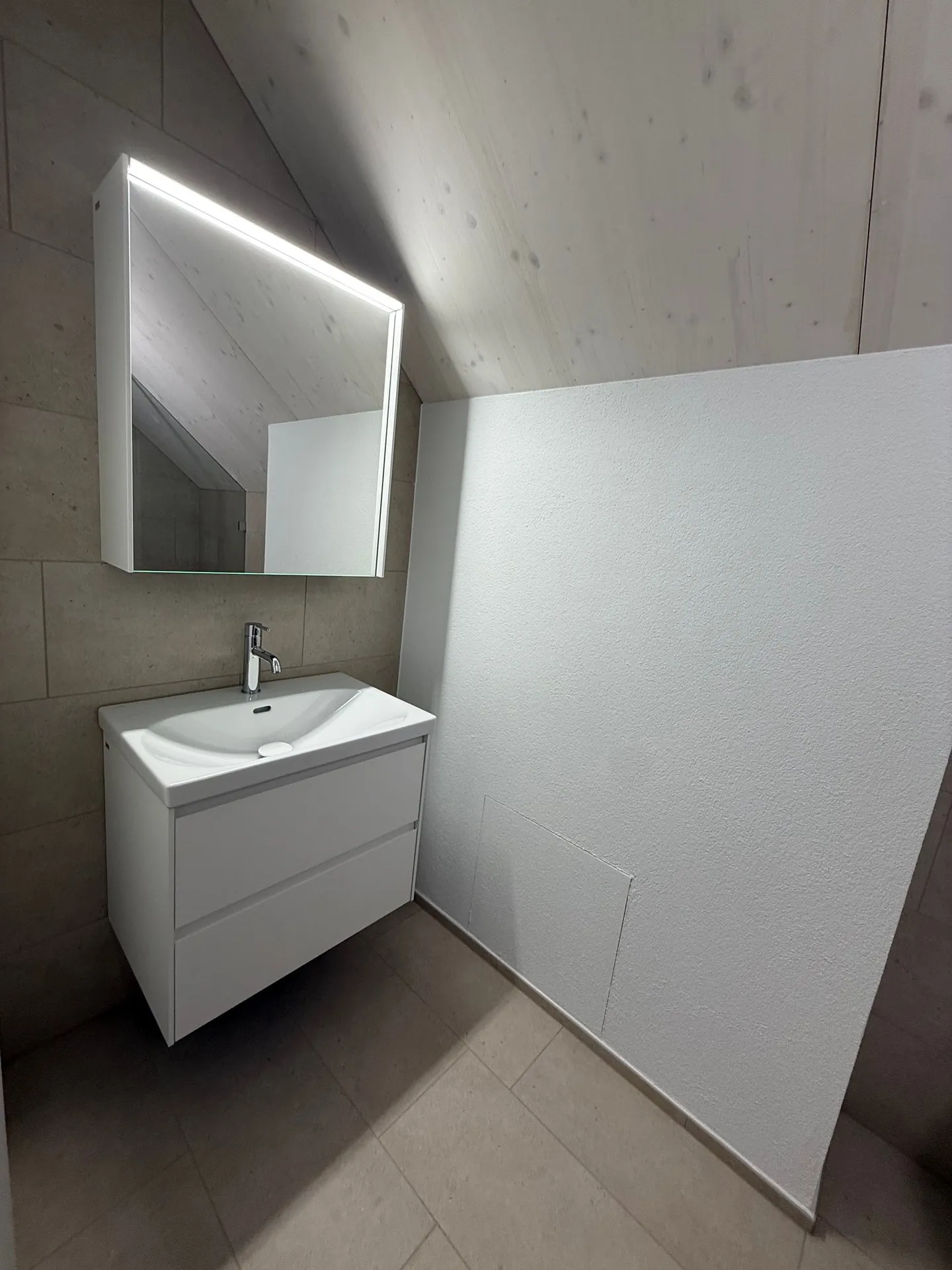 Moderno appartamento duplex di 4,5 stanze in una posizione tranquilla a Blauen - Foto 16 di 19