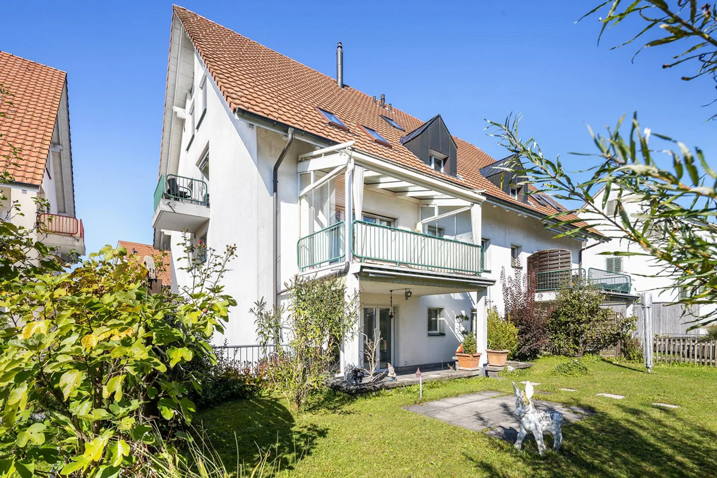 Appartamento giardino attraente di 4,5 stanze a Werrikon (Uster) - Foto 1 di 19