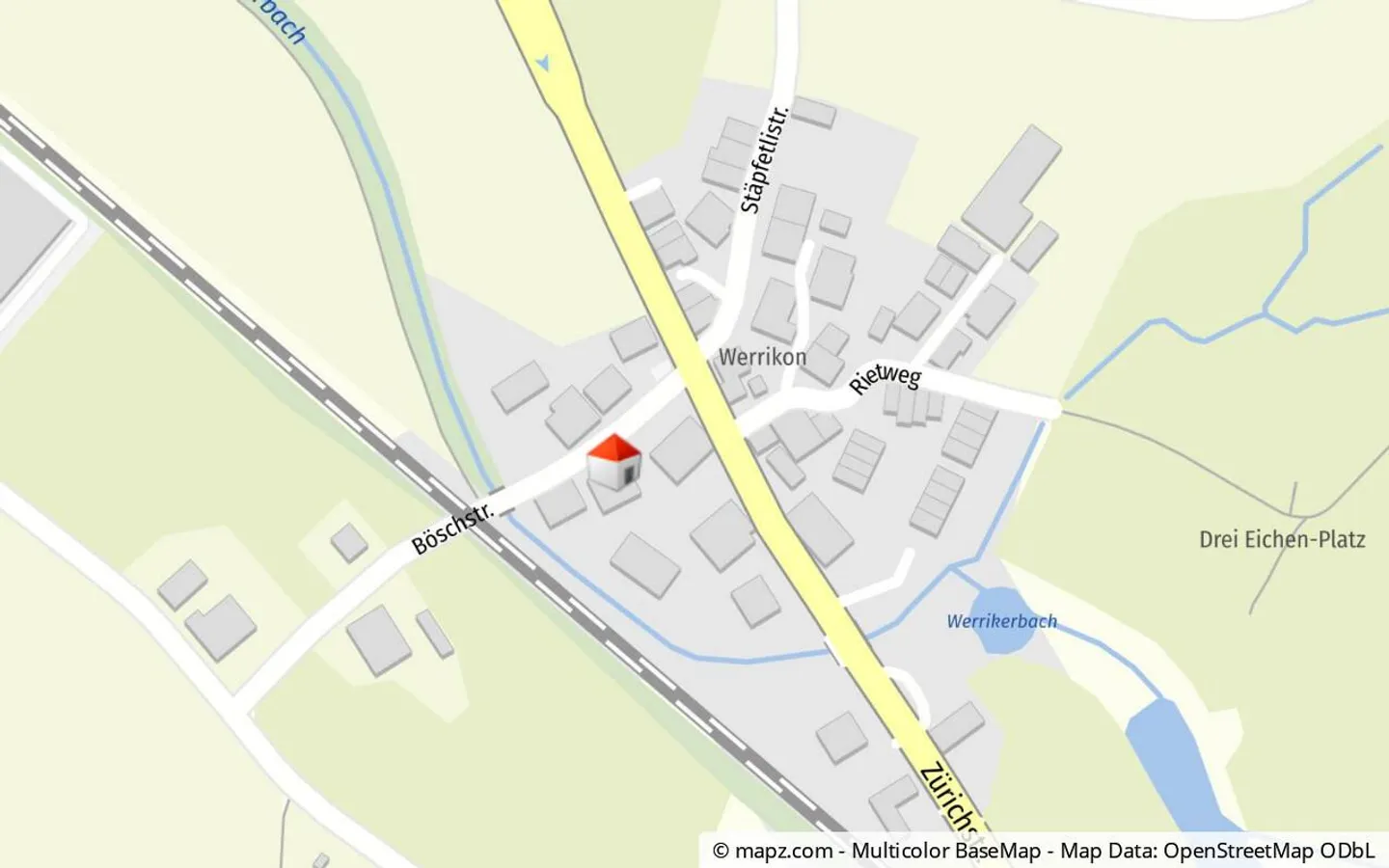 Appartamento giardino attraente di 4,5 stanze a Werrikon (Uster) - Foto 18 di 19